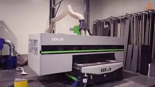Ploter frezujący CNC 2131 Expert w Centrum Produkcyjnym BAUKRANE