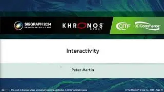 Interactivity Extension in glTF
