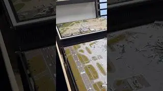 Model airport heaven! (Check out my new video on this replica) #airport #modelairport