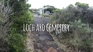 exploring the 1889 Loch Ard shipwreck cemetery on the great ocean road, Australia