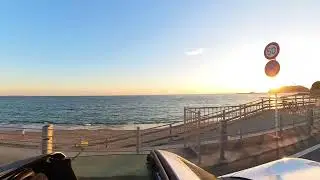 Sunset Drive on Route 134: &rsquo;Slam Dunk'  Location in Kamakura