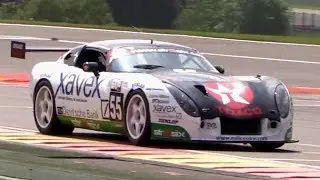 TVR Tuscan T400R - Sounds & Action at the Spa Classic 2018!