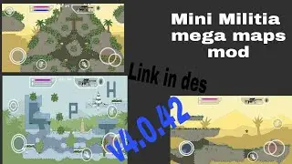 Mini Militia v4.0.42 mega maps mod!!! Download link in description👇👇👇👇..
