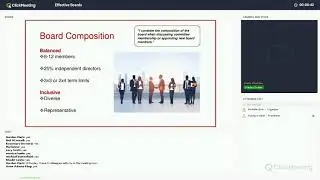 Effective Boards Webinar