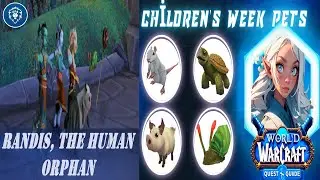 Randis, the Human Orphan | adopt an Human orphan in Stormwind City | Children's Week | Choose a pet