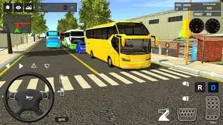 Indonesia Coach bus driving | Euro bus simulator 2025 Android gameplay
