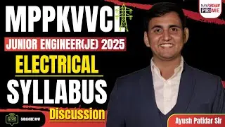MPPKVVCL AE/JE 2025 | Electrical Engineering Syllabus Discussion | Complete Breakdown