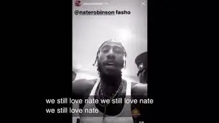 NBA Players React to Nate Robinson Getting knocked Out