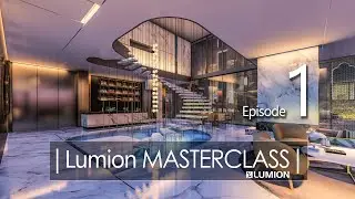 Lumion Rendering MASTERCLASS | step by step from beginning | Lesson 1