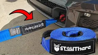 This Tow Strap Will Come In Handy When Off-Roading!