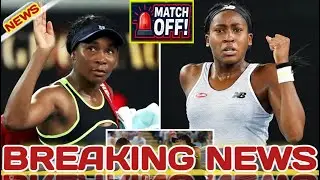 SHOCKING Collapse! Venus Williams Blows Huge Lead as Coco Gauff Match Is Suddenly OFF