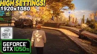Hitman 3 GTX 1050 Tİ - 1080p High,
