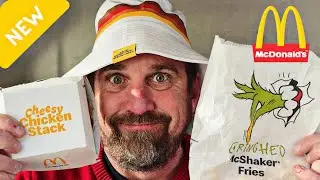 Совершенно новый набор McDonald’s: сырный куриный стейк + картофель фри | Стоит попробовать?