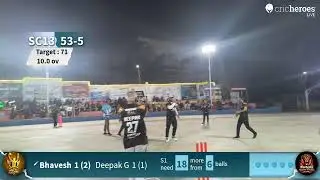 Pardeshi Super Kings vs SC Master Blasters SCPL 13 live cricket match | SCPL13 Men live - Amphitheat