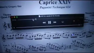 Paganini for bass guitar - Vlog #258 August 14th 2017