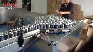 Automatic aerosol can filling sealing production line with weight checking