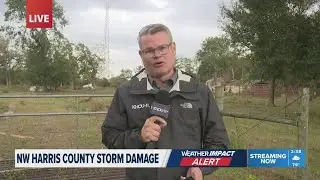 TEXAS WEATHER: Tornado causes storm damage in Harris County