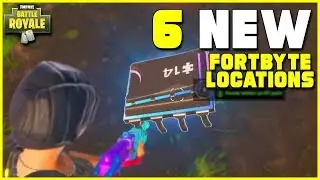 6 НОВЫХ локаций Fortbyte | Fortnite Сезон 9 Fortbyte #14, #19, #30, #49, #58, #89