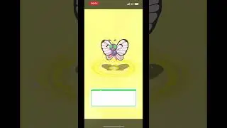 Evolving my shiny metapod #gaming #pokemon