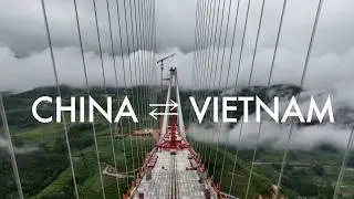 Over 200 meters high! China-Vietnam border super highway completes its mega bridge 
