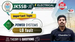 LG Fault, Power system | Important Topic for JKSSB JE Electrical Exam preparation 2025