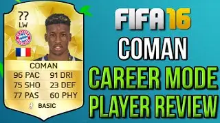 FIFA 16 Best Young Players - Kingsley Coman Career Mode Player Review