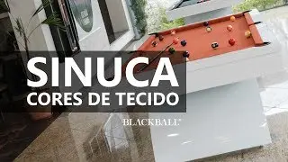 Cores de Tecido para Mesas de Sinuca e Bilhar - BLACKBALL®