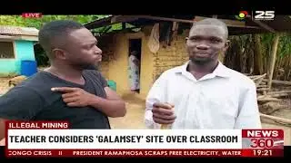Illegal Mining: Teachers desert classroom for galamsey site