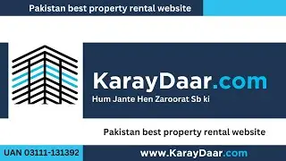 KarayDaar.Com is PAKISTAN BEST PROPERTY RENTAL WEBSITE #shortvideo #viral  #rent #realestate |