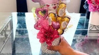 What You Can Do With A $0.60 Flower 🌸 Arrangement/ STEP-BY-STEP/ Selling Gift Baskets