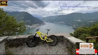 Brunate - Montepiatto - Capanna Mara | Percorrendo la Strada Regia | E-Mountainbike Ride