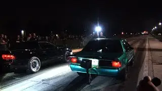FRESH Street Racing ACTION - Drama, Sprinklers, Cops