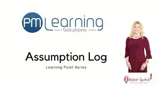 What is the Assumption Log on the PMP / CAPM Exam?