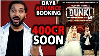 Dunki Day 8 Advance Booking Report | Dunki Day 8 Box Office Collection India Worldwide|Shahrukh Khan
