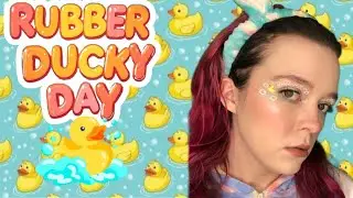 Duck-tastic Glam 🛁 Makeup Inspired by Your Favorite Bath Toy! #unicornglamsquad 