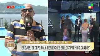 😡 ENOJOS, DECEPCIÓN Y REPROCHES EN LOS PREMIOS CARLOS