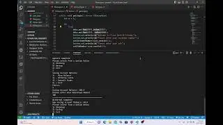 java console atm program | object oriented programming practice