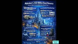 Компания Alphabet привлекла 32 миллиарда долларов за 24 часа благодаря редкому выпуску 100-летних...