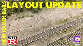 HO Scale New Haven Railroad Layout Update #newhavenrailroad #hoscalelayout