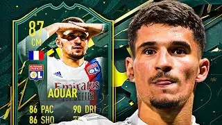 FREEZE AOUAR IS BACK! 😍 87 WINTER WILDCARD AOUAR PLAYER REVIEW! - FIFA 22 Ultimate Team