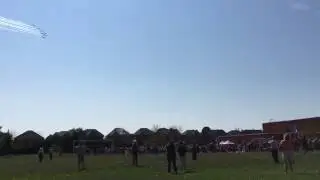 Canadian Forces Snowbirds captain vandenbos school flyby