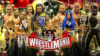WWE WRESTLEMANIA 37 PREDICTIONS! WWE FIGURES!