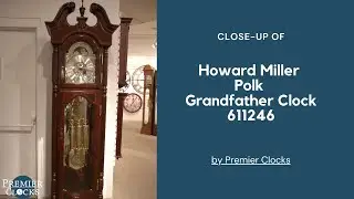 Polk Grandfather Clock 611246 by Howard Miller Presidential Collection at Premier Clocks