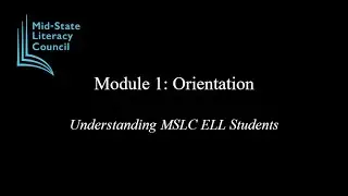 Understanding MSLC ELL Students