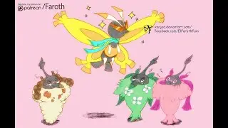 Wormadams and Mothim - Pokemon FORCE