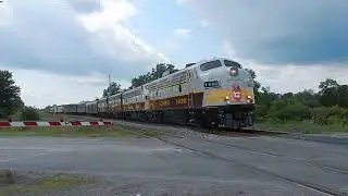 CP Canada 150 train at Roblin, ON August 12, 2017