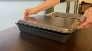 Solidteknics Baking Tray and Roasting Pan Combo...