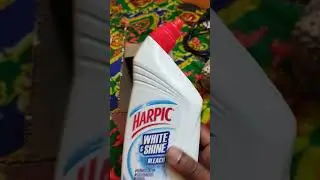 Harpic White & Shine Bleach unboxing #amazonindia #amazonfinds #toiletcleaner