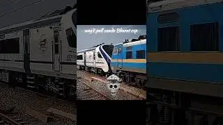 wag7 pull vande Bharat express 😈 indian railway #indianrailways #wag7 #vandebharatexpress #edit