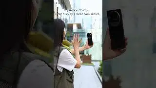 Dual Screen + 50MP Sony Selfie = Perfect Shot 📸